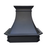 dark patina range hood cover for kitchens