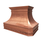 contemporary handmade kitchen exhaust hood