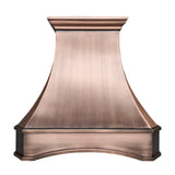 ELITE California Custom copper kitchen range hoods EL3-C04