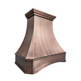 ELITE California Custom copper kitchen range hoods EL3-C04