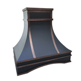 ELITE Chicago Custom Copper Kitchen Exhaust Hood EL7-C09