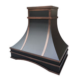 ELITE Chicago Custom Copper Kitchen Exhaust Hood EL7-C09