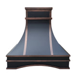 ELITE Chicago Custom Copper Kitchen Exhaust Hood EL7-C09