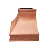 ELITE Chicago Warm-toned Custom Copper Fireplace Hoods EL7-C10