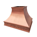 ELITE Chicago Warm-toned Custom Copper Fireplace Hoods EL7-C10
