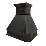 ELITE Houston Contemporary Custom Copper Hood Vent EL14-C03