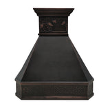 ELITE Houston Contemporary Custom Copper Hood Vent EL14-C03
