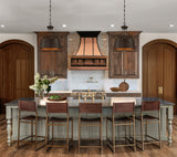 ELITE Houston Custom Handcrafted Copper Kitchen Range Hoods EL7-C12