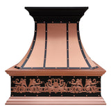 ELITE Handcrafted Copper Kitchen Range Hoods