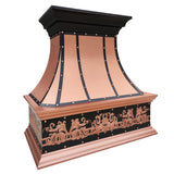 ELITE Handcrafted Copper Kitchen Range Hoods