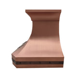 ELITE Texas Custom Classic Copper Range Hood Cover EL3-C07