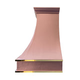 ELITE Texas Refined Copper Kitchen Exhaust Hood
