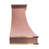 ELITE Texas Refined Copper Kitchen Exhaust Hood
