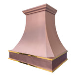 ELITE Texas Refined Copper Kitchen Exhaust Hood
