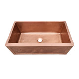 ELITE Home Natural Copper Farmhouse Sinks EL-CS05