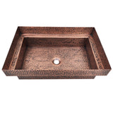 ELITE Premier Hammered Undermount Copper Kitchen Sinks EL-CS01