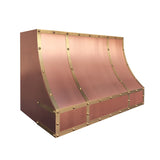 Elite California Elegant Custom Copper Kitchen Range Hoods EL8-C03