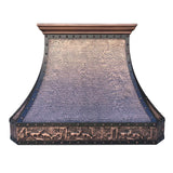Elite California Retro Custom Hammered Copper Range Hood EL3-C06