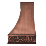 Elite Houston Modern Custom Copper Stove Vent Hood EL7-C08