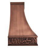 Elite Houston Modern Custom Copper Stove Vent Hood EL7-C08