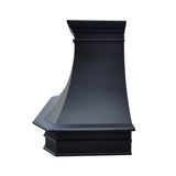 dark patina range hood cover for kitchens