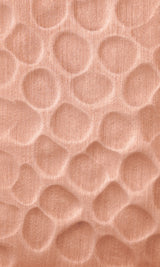 Copper Sample Natural Finish Thick Hammered Texture