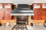 A Timeless Kitchen Centered Around a Custom Range Hood