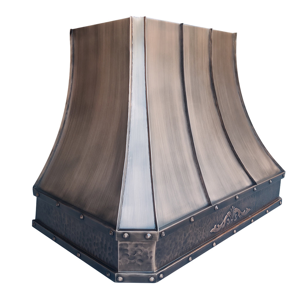 wall mount copper copper kitchen range hoods