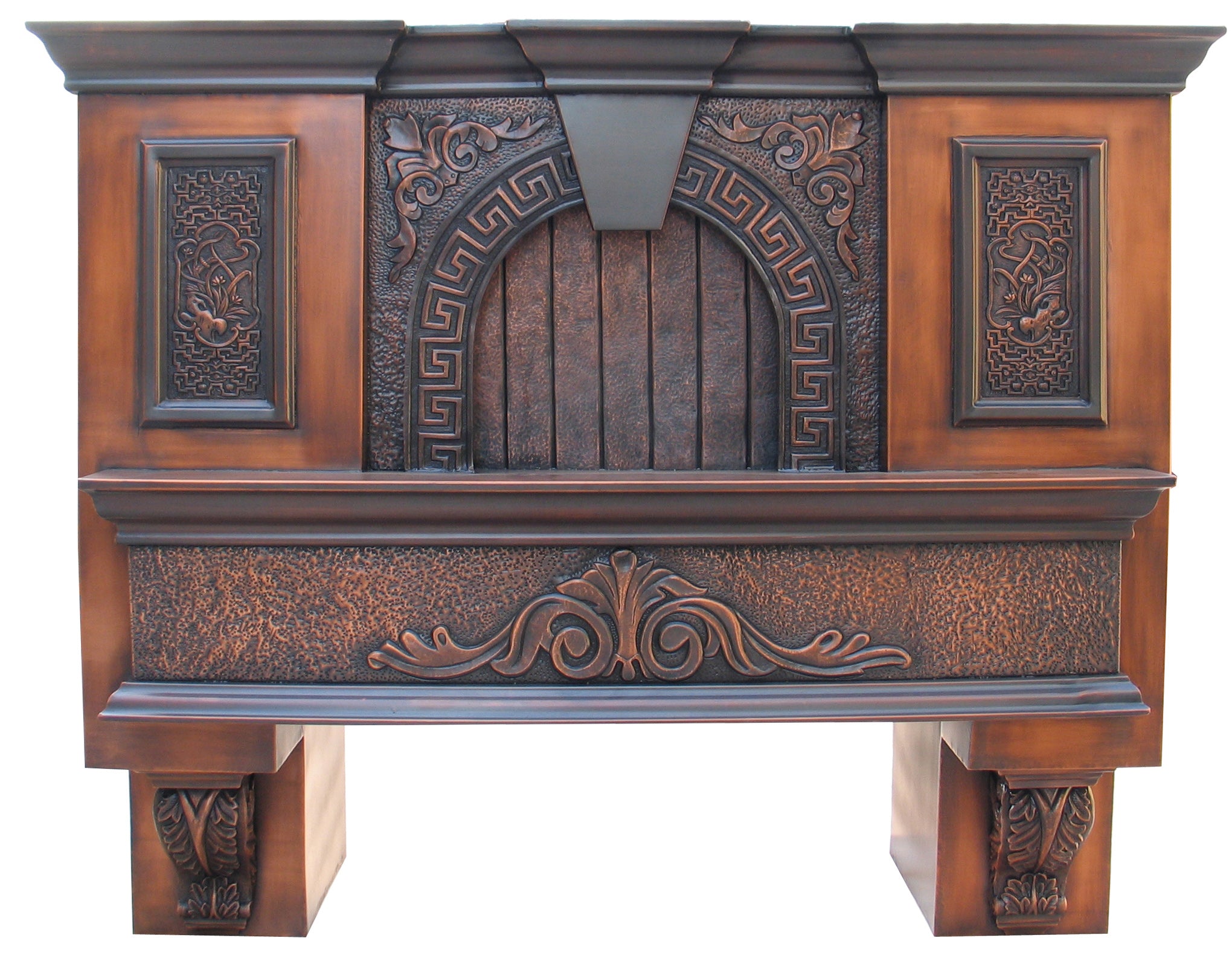 Eliterangehood box shape custom kitchen range hood with hammered texture