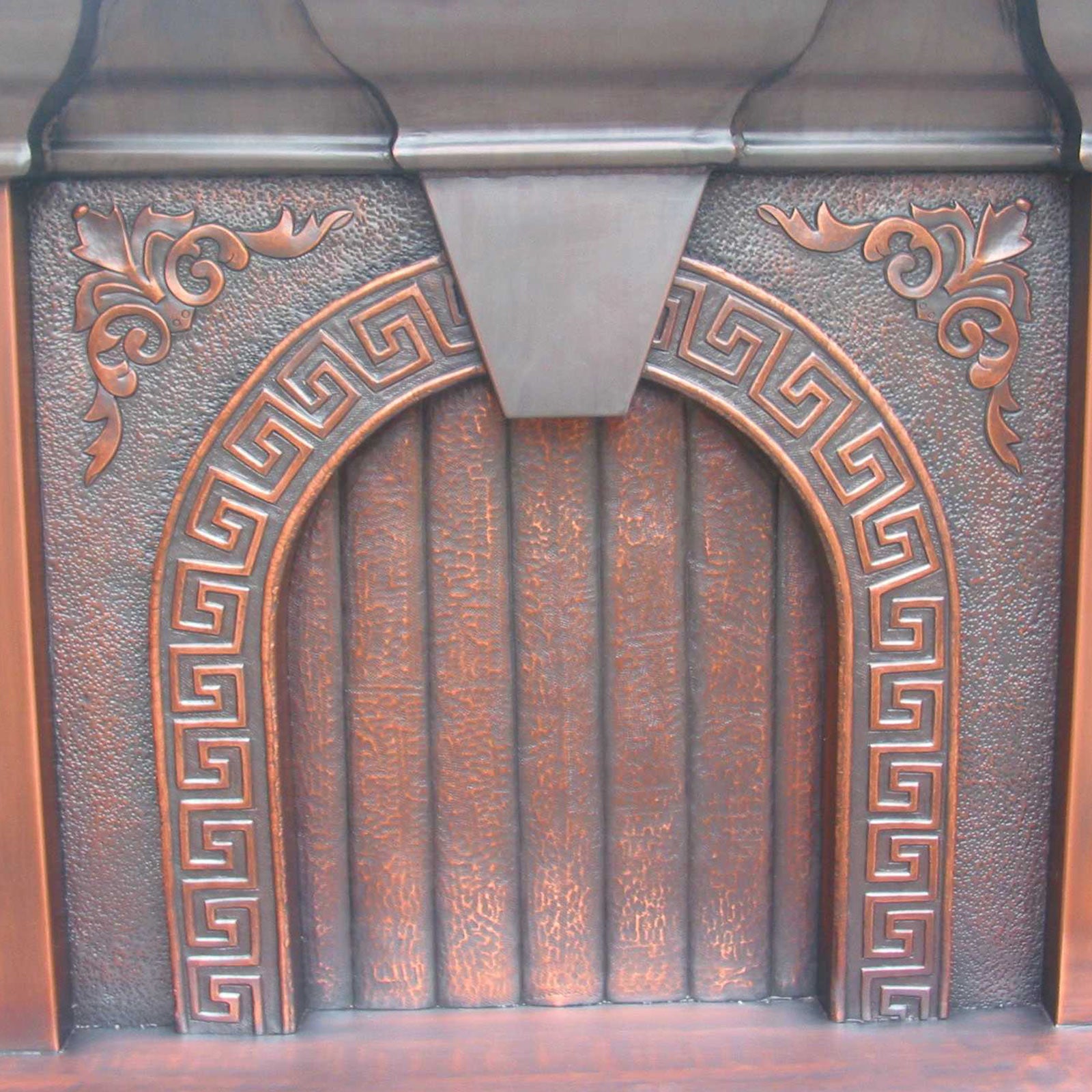 Eliterangehood box shape custom kitchen range hood with hammered texture