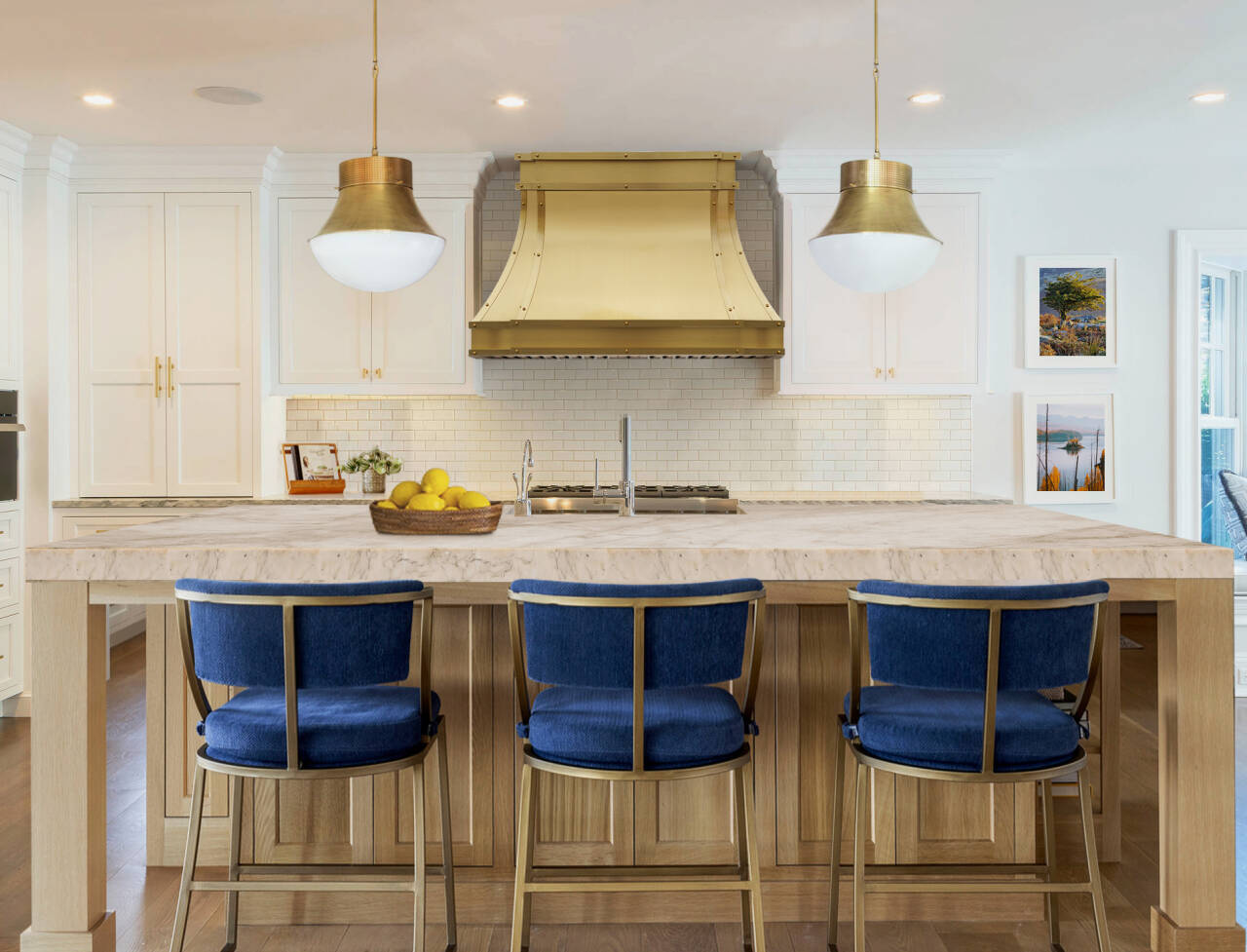 ELITE Houston Contemporary Handcraft Kitchen Vent Hood for Rima