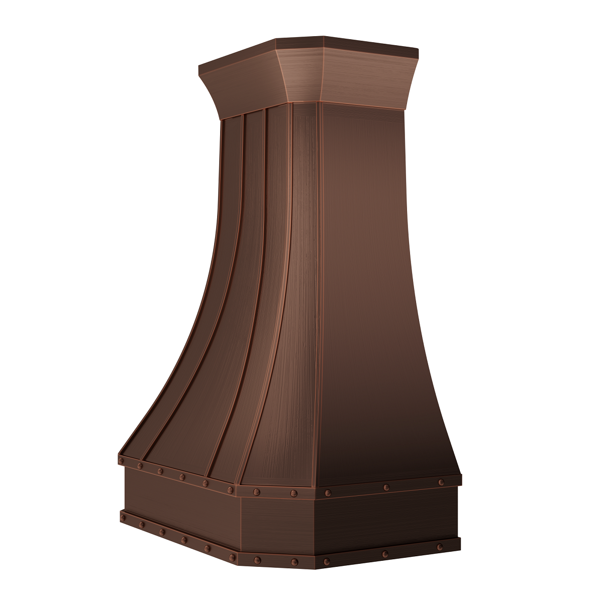 custom copper kitchen oven hoods