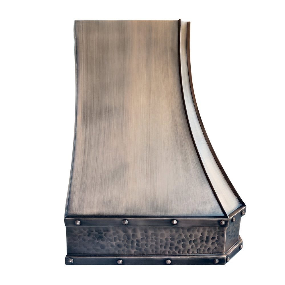 wall mount copper copper kitchen range hoods