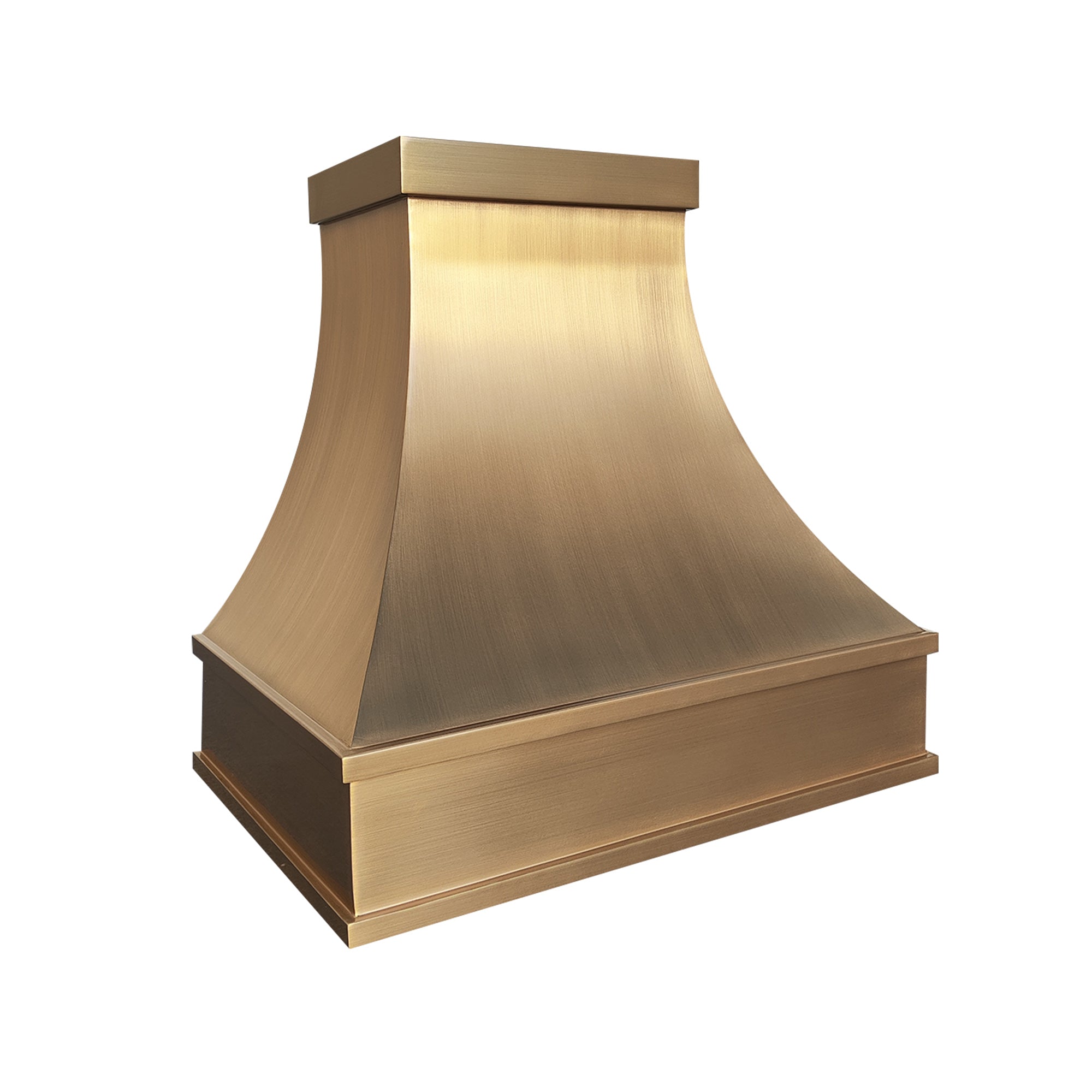 ELITE California Elegant Custom Brass Kitchen Vent Hoods EL7-B06