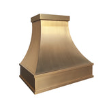 ELITE California Elegant Custom Brass Kitchen Vent Hoods EL7-B06