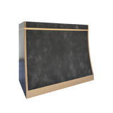 ELITE California Sleek Custom Zinc Kitchen Stove Vent Hoods EL8-Z01