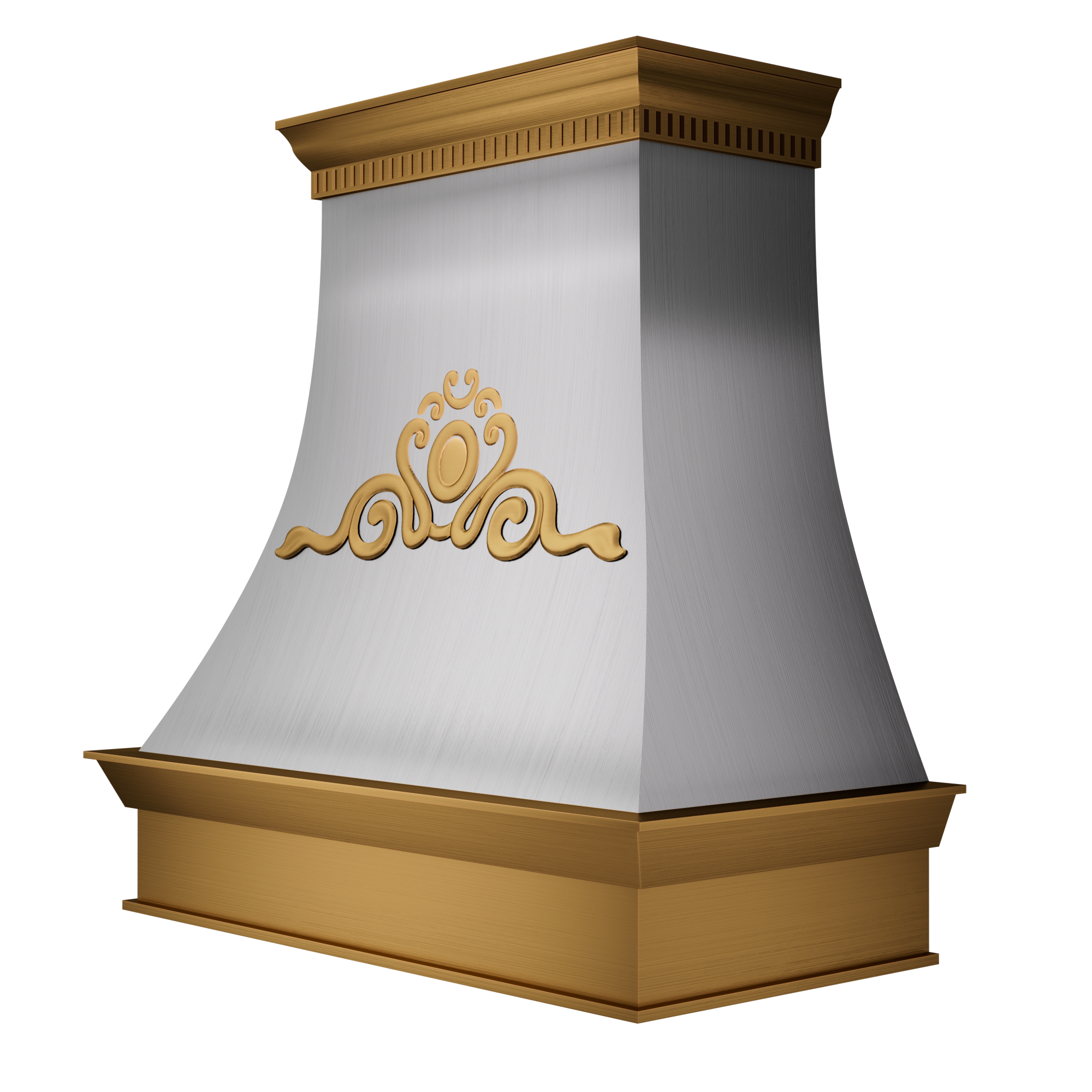 ELITE Classic Custom Brass Vent Hoods for Kitchens EL3-B06