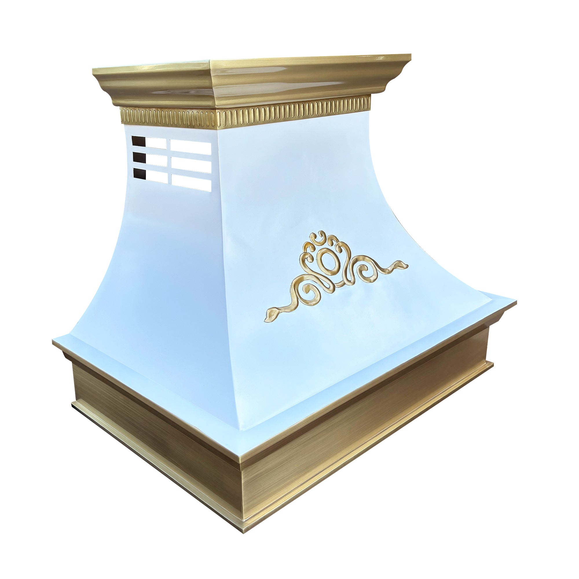 ELITE Classic Custom Brass Vent Hoods for Kitchens EL3-B06