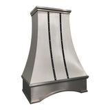 ELITE Florida Classic Custom Stainless Steel Range Hood with Arch EL7-S12