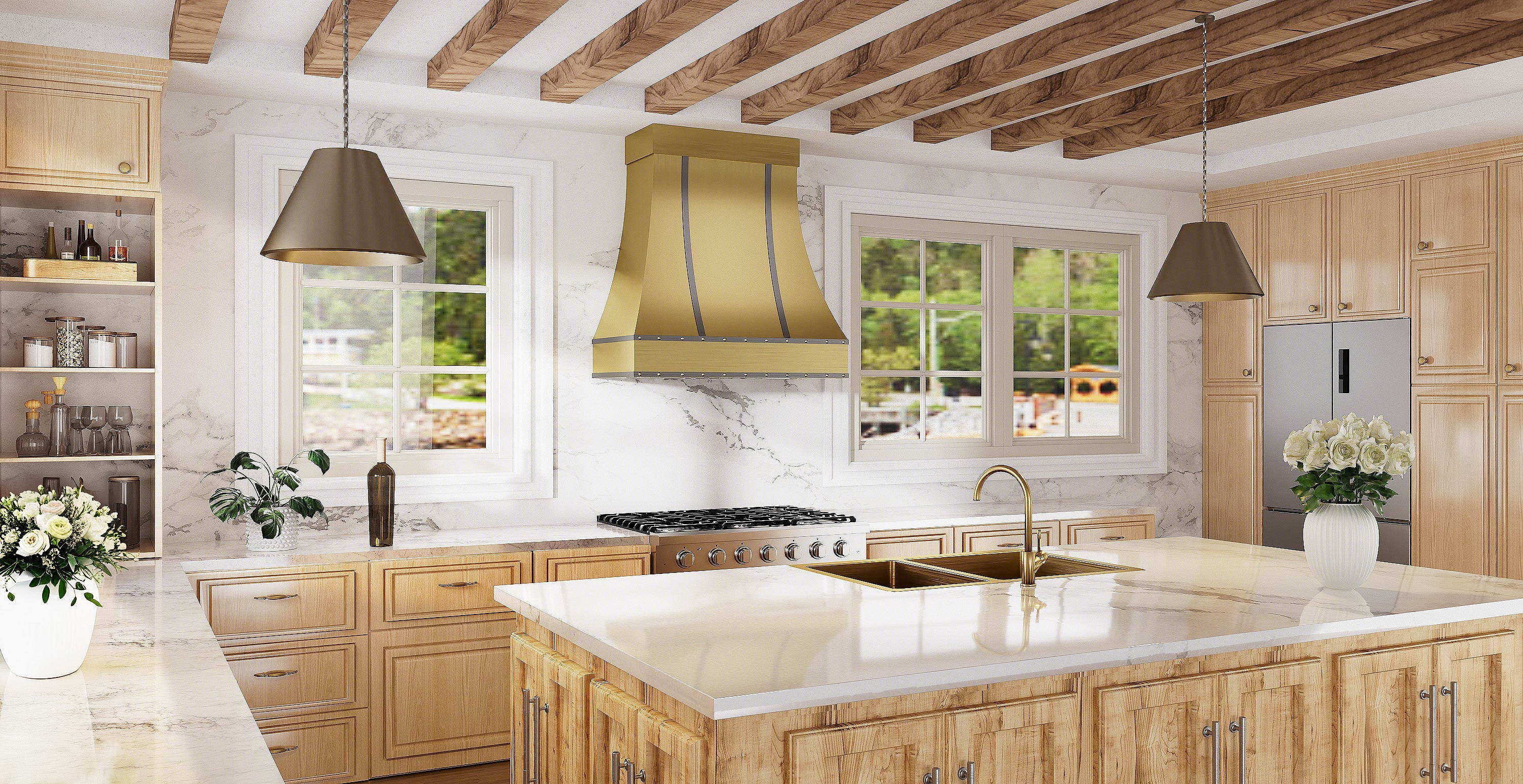 ELITE Timeless Custom Range Hoods for Stove
