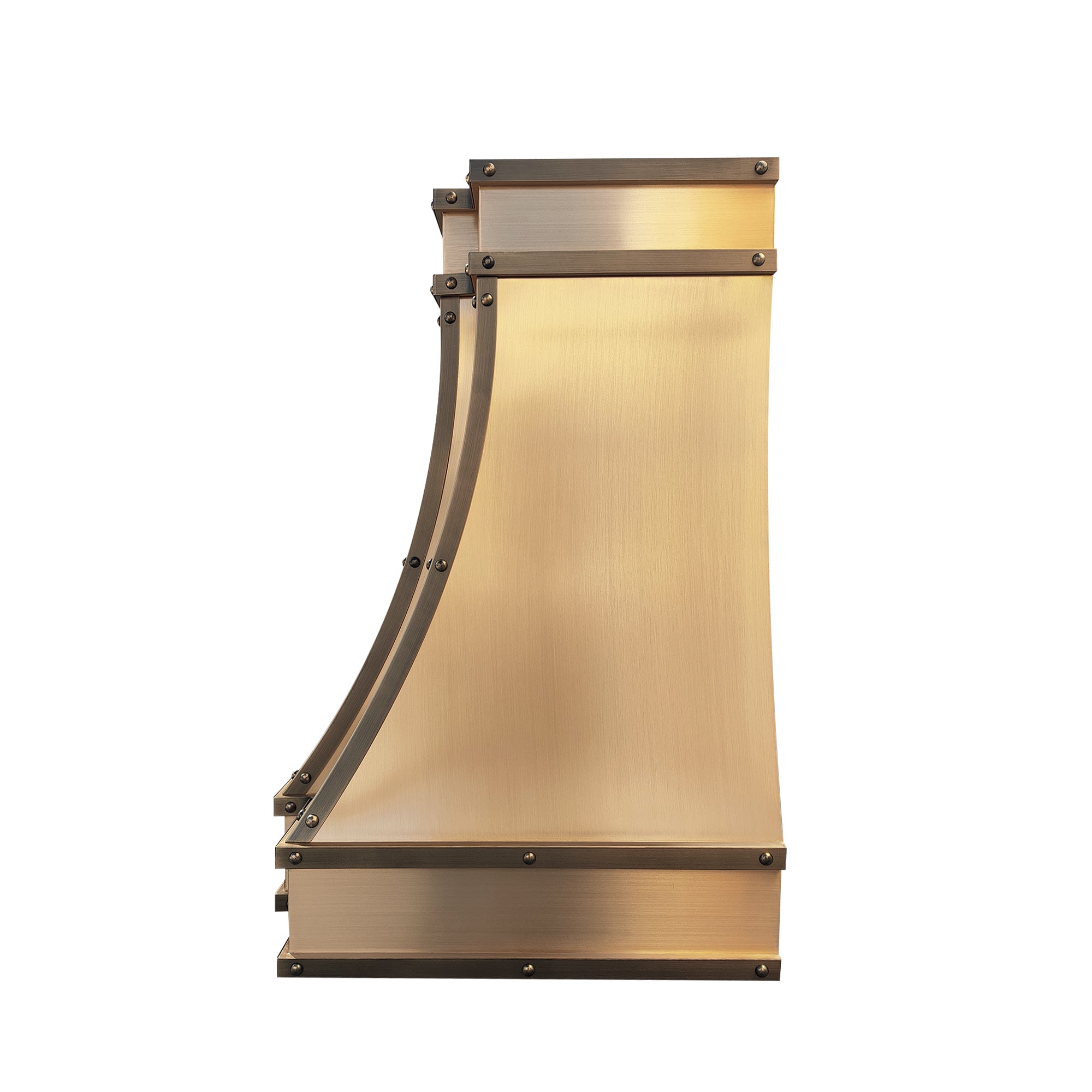 ELITE Vintage Custom Brass Vent Hoods for Kitchens