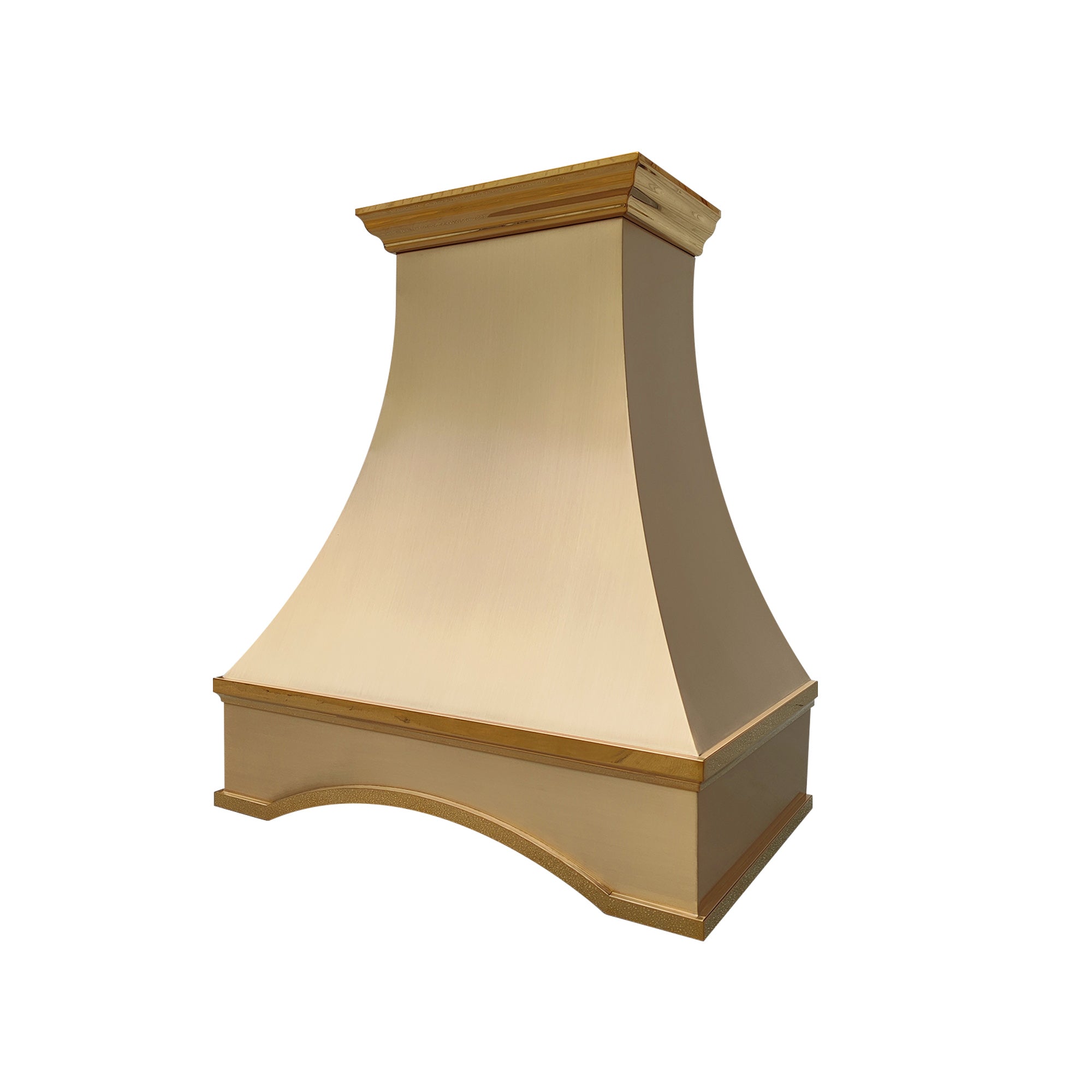 ELITE Houston Sleek Stylish Brass Range Hoods for Stove EL7-B04