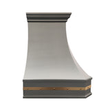 ELITE Los Angeles Artisan Curved Stainless Steel Stove Hood EL3-S09