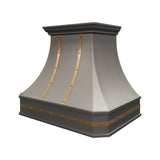 ELITE Los Angeles Artisan Curved Stainless Steel Stove Hood EL3-S09