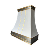 ELITE Modern Kitchen Hoods Stainless Steel with Pot Rail EL7-S08