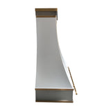 ELITE Modern Kitchen Hoods Stainless Steel with Pot Rail EL7-S08