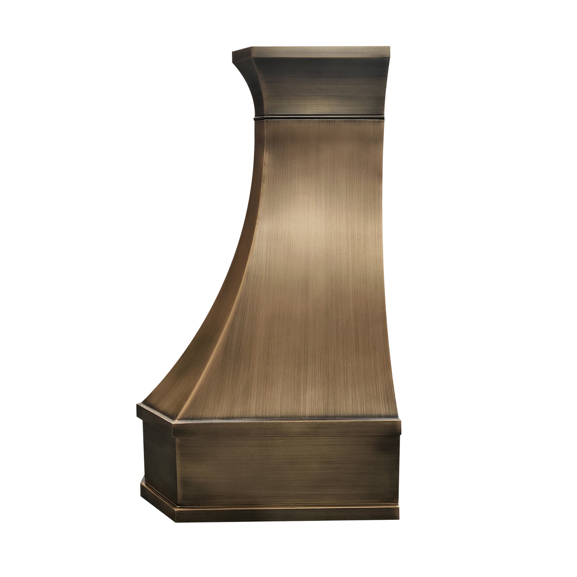 ELITE San Francisco Minimalist Custom Brass Range Hood EL3-B07