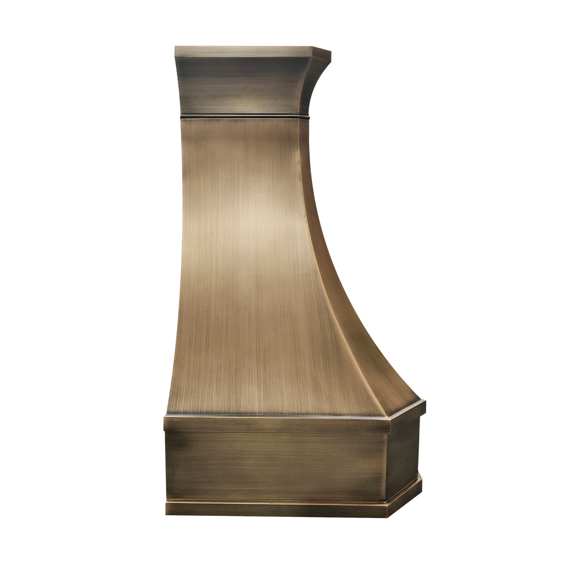 ELITE San Francisco Minimalist Custom Brass Range Hood EL3-B07