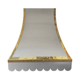 ELITE Curved Custom Stainless Steel Hood Vents for Stoves