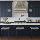 ELITE Texas Industrial Custom Stainless Steel Range Hood for Curtis
